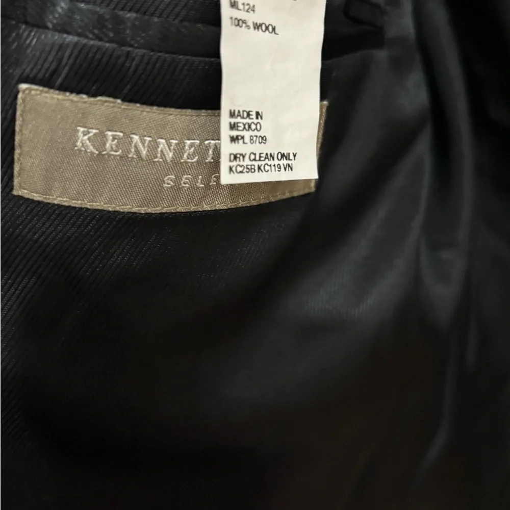 Kenneth Cole Charcoal Blazer for Men - 44R W38